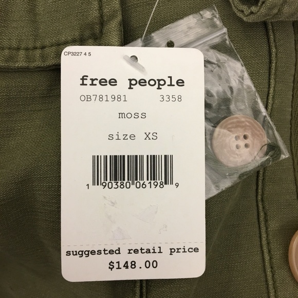 NWT { Free People } “Joshua Tree" Jacket - Picture 4 of 8